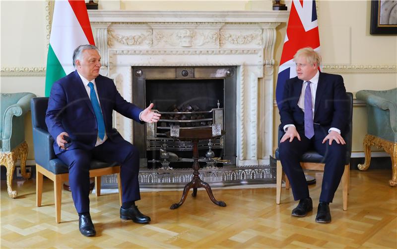 BRITAIN HUNGARY ORBAN DIPLOMACY