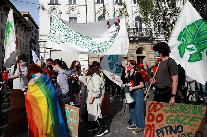 SLOVENIA ANTI GOVERNMENT PROTEST