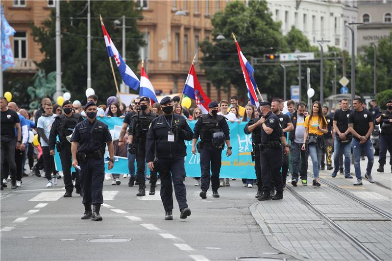 'Hod za život' u Zagrebu