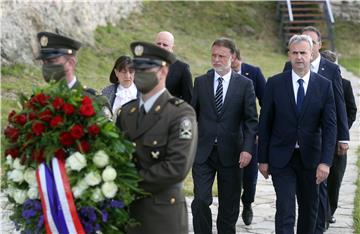 Jandroković položio vijenac na Oltaru Domovine