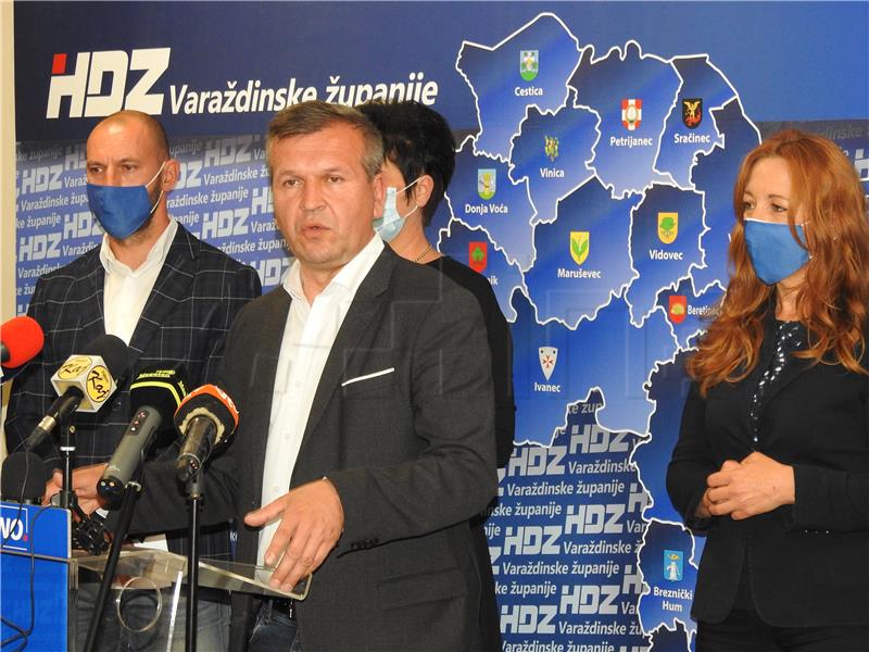 Varaždin: Konferencija za medije HDZ-a