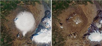 Islandski ledenjaci su se smanjili za 750 km četvornih