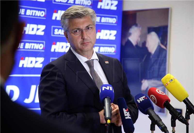 Plenković: Izjava predsjednika HND-a je bezobrazna i neprimjerena