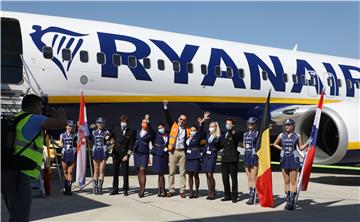 Ryanair obavio inauguracijski let prema Zagrebu