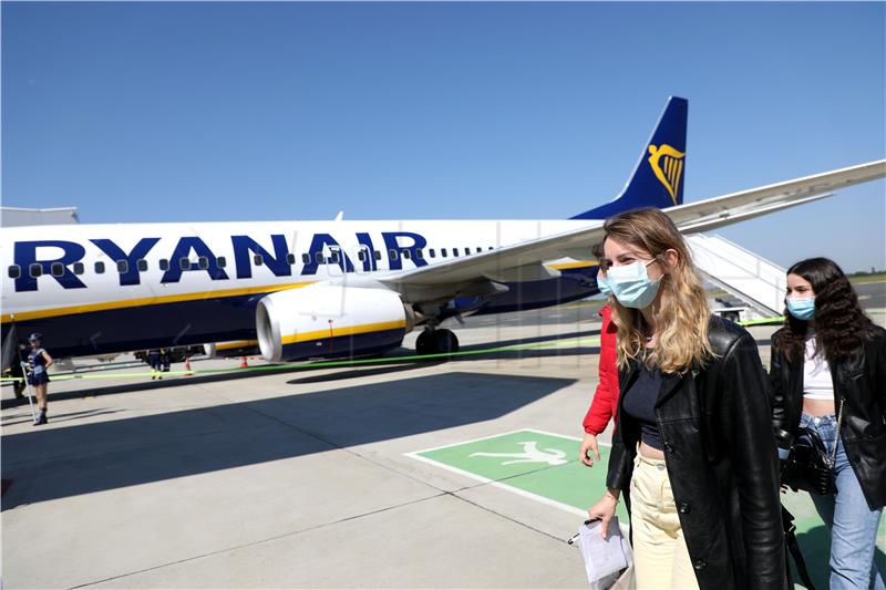 Ryanair obavio inauguracijski let prema Zagrebu