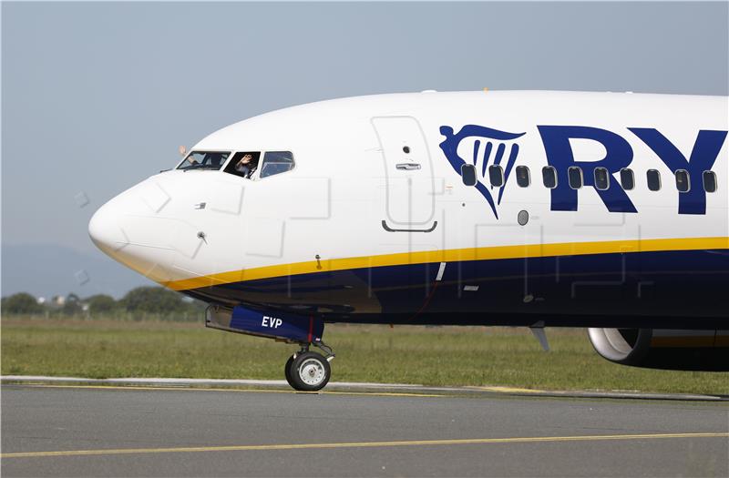 Ryanair obavio inauguracijski let prema Zagrebu