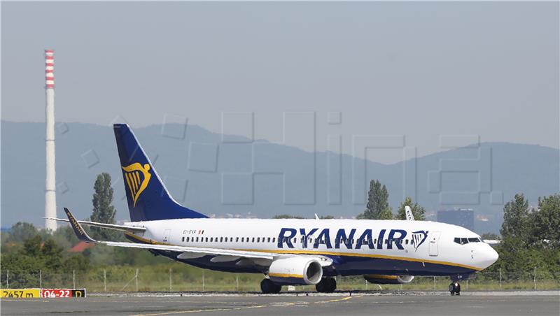 Ryanair obavio inauguracijski let prema Zagrebu