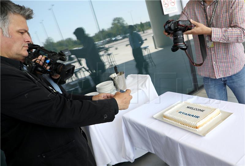 Ryanair obavio inauguracijski let prema Zagrebu