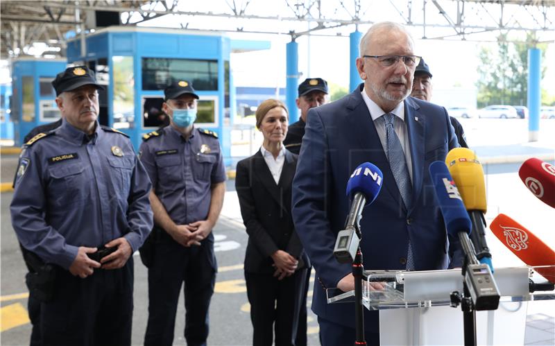 Božinović: Ulazak Hrvatske u Schengen interes i Europske unije