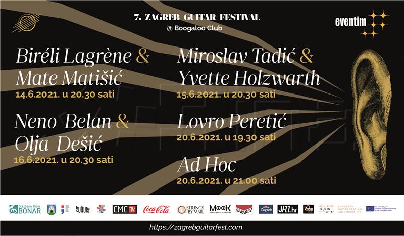 Sedmi Zagreb Guitar Festival od 14. do 20. lipnja u Boogaloou