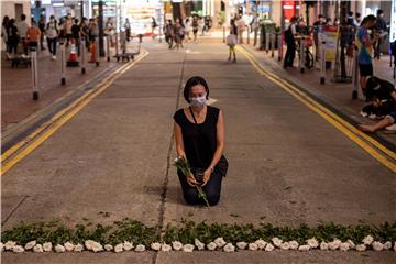 CHINA HONG KONG ARTISTS COMMEMORATE JUNE 4TH