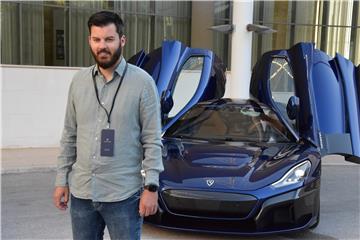 Rimac Nevera u Dubrovniku