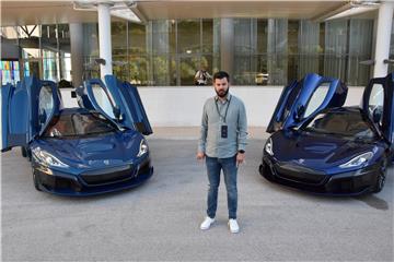 Rimac Nevera u Dubrovniku