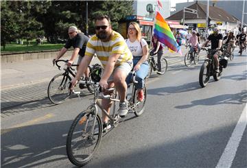 Pride Ride u Zagrebu