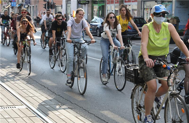 Pride Ride u Zagrebu