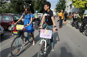 Pride Ride u Zagrebu