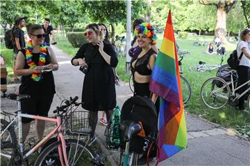 Pride Ride u Zagrebu