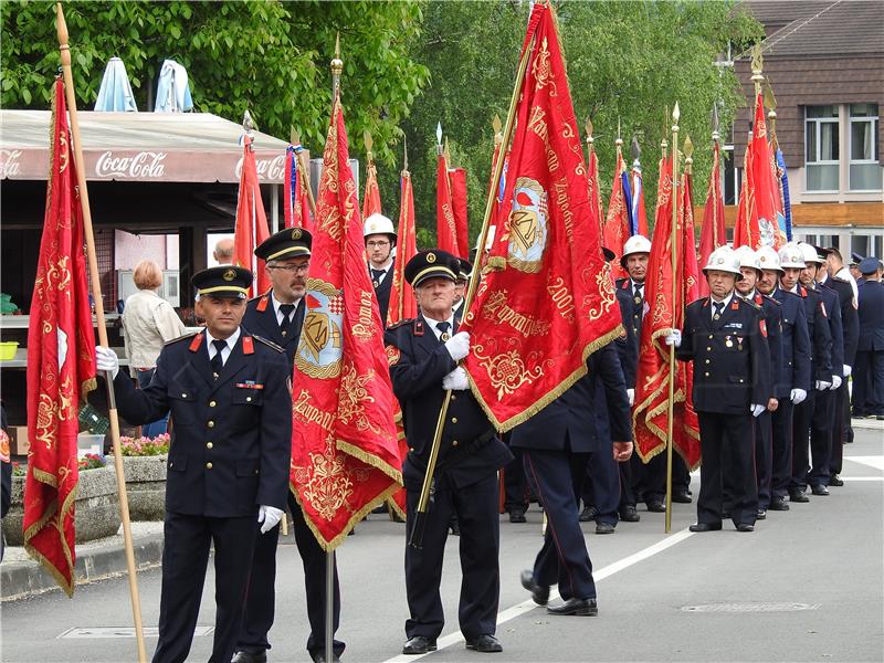 Vatrogasci sudjelovali na 22. hodočašću u Nacionalno Svetište Majke Božje Bistričke