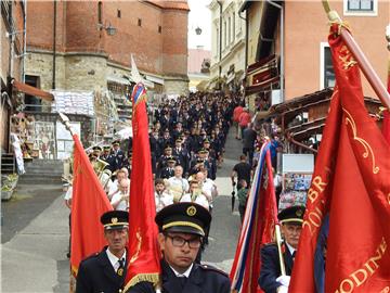 Firefighters hold annual pilgrimage to Marian shrine of Marija Bistrica 