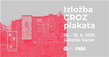 Izložba CROZ plakata u Galeriji Karas