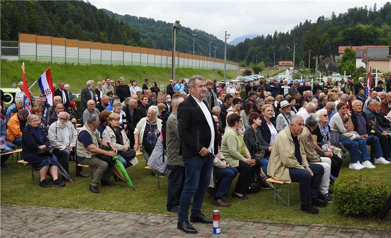 Macelj: Pokopani posmrtni ostaci 84 žrtve poslijeratnog razdoblja