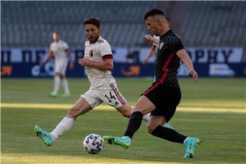 BELGIUM SOCCER FRIENDLY