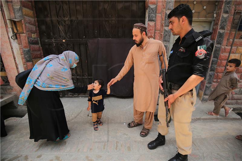 PAKISTAN HEALTH POLIO VACCINATION PANDEMIC CORONAVIRUS COVID19