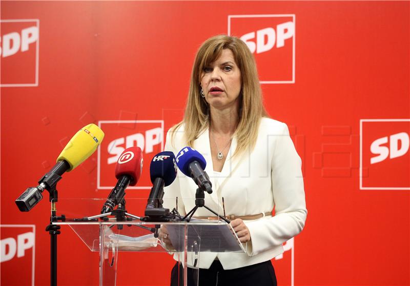 Tiskovna konferencija SDP-a