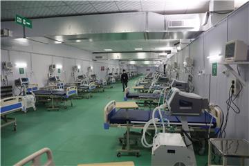 INDIA KASHMIR CORONVIRUS PANDEMIC HOSPITAL