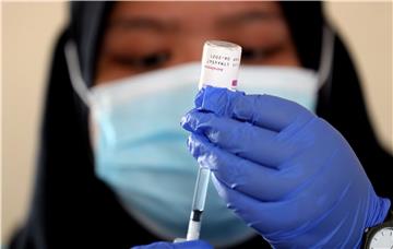 INDONESIA PANDEMIC CORONAVIRUS COVID 19 VACCINE