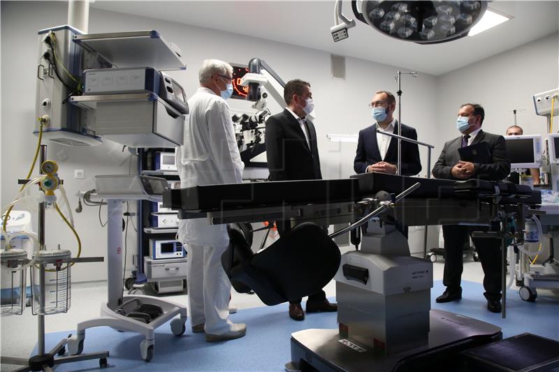 Day hospital of Zagreb's Sveti Duh Clinical Hospital opens