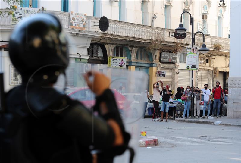 TUNISIA DEMONSTRATION ANTI POLICE VIOLENCE