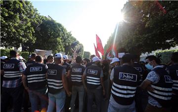 TUNISIA DEMONSTRATION ANTI POLICE VIOLENCE