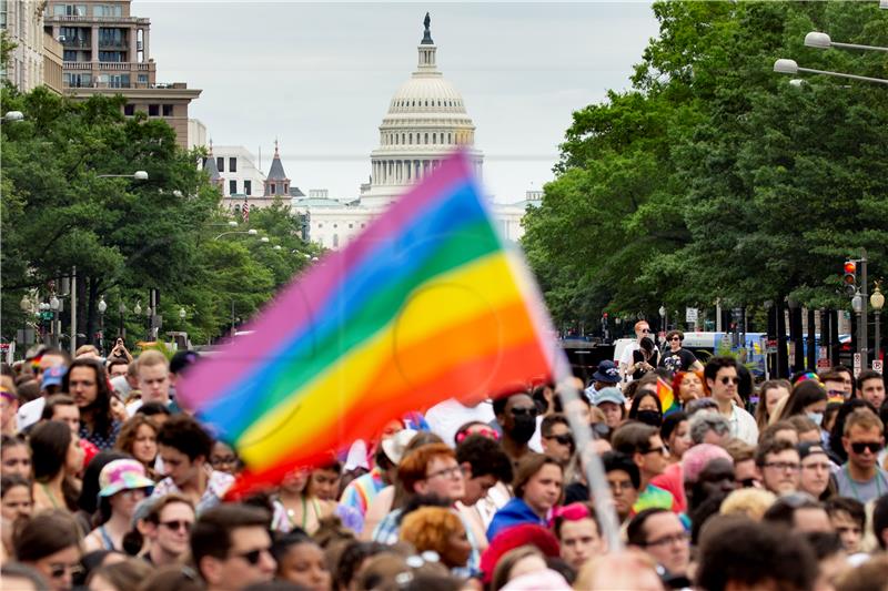 USA CAPITAL PRIDE RALLY LGBTQ