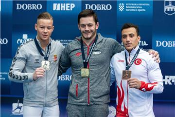 Croatian gymnasts win two golds, bronze and silver at World Cup in Osijek