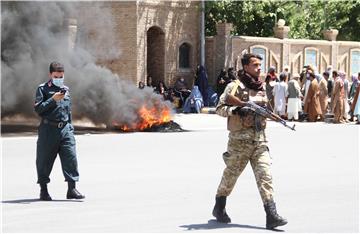 AFGHANISTAN PROTEST SOLDIERS FAMILIES