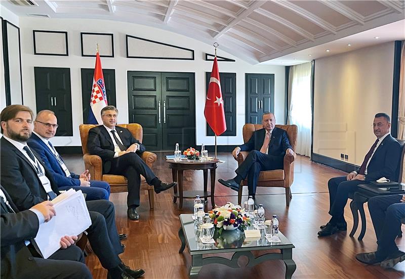 Plenković requests Turkish president's support for Bosnia election legislation reform