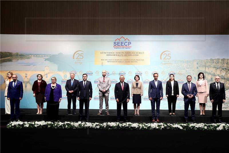 TURKEY SEECP FOREIGN MINISTERS MEETING