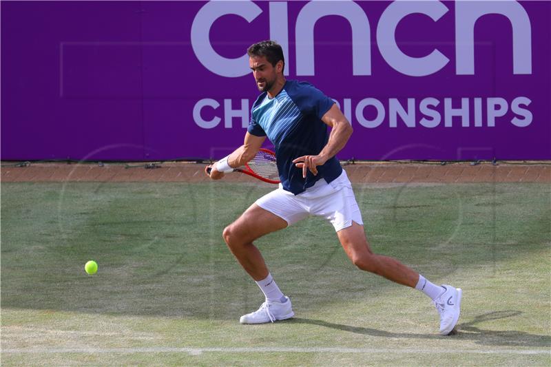 ATP London: De Minaur zaustavio Čilićev niz