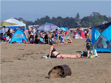 USA WEATHER CALIFORNIA HEAT WAVE