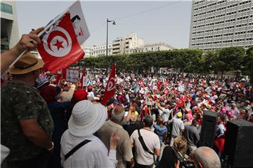 TUNISIA DEMONSTRATION