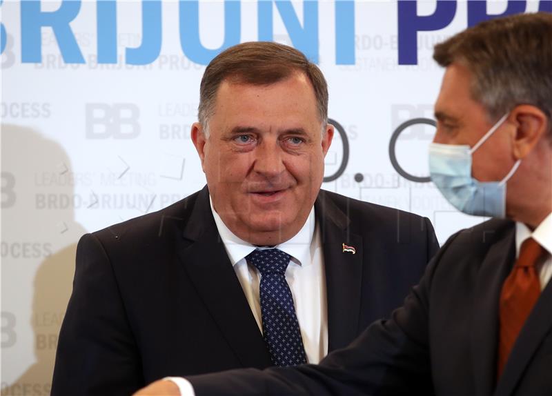 Dodik reiterates Bosnia won't join NATO