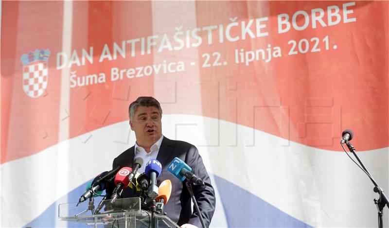 Milanović says Croatia was on the side of good in WWII