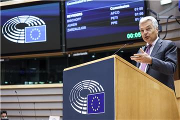 BELGIUM EU PARLIAMENT