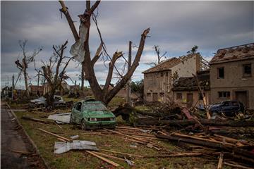 CZECH REPUBLIC WEATHER TORNADO