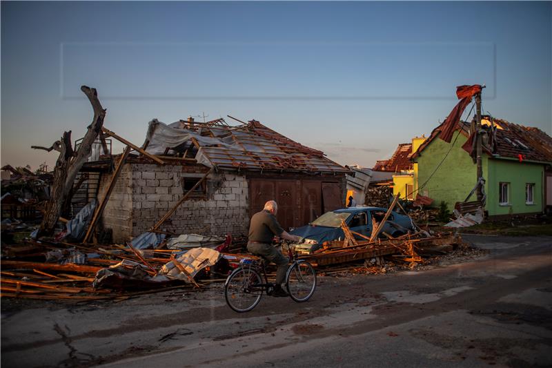 CZECH REPUBLIC WEATHER TORNADO