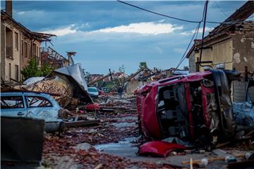 CZECH REPUBLIC WEATHER TORNADO