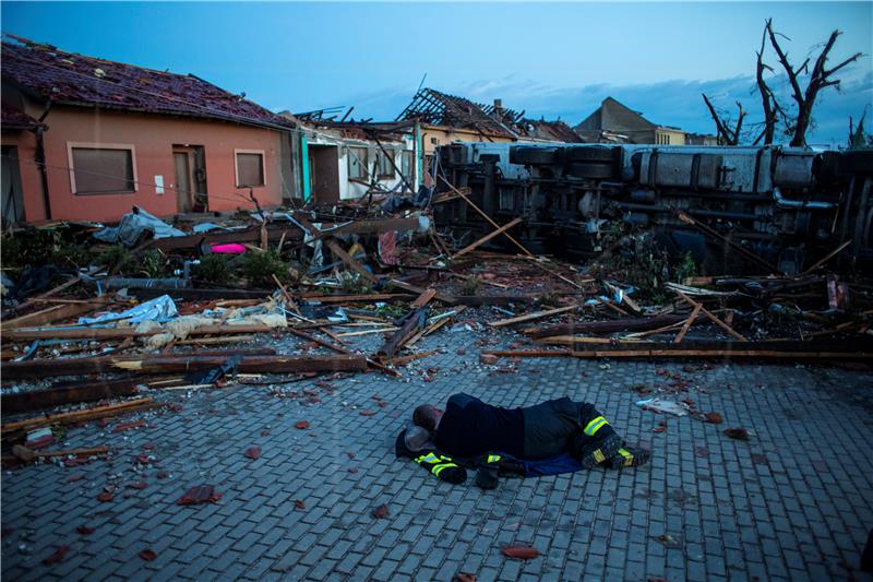 CZECH REPUBLIC WEATHER TORNADO