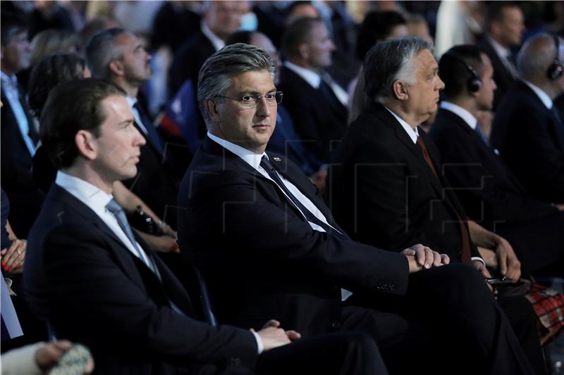  Plenković na svečanosti obilježavanja Dana državnosti Republike Slovenije 