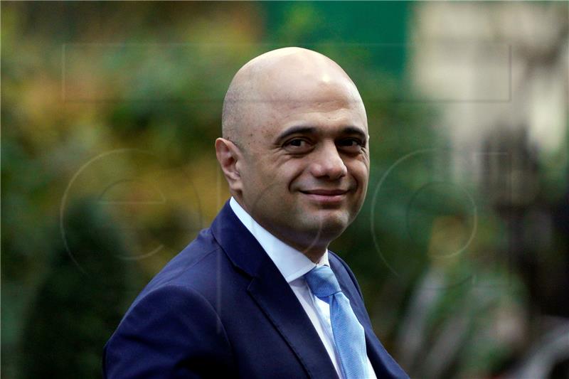 (FILE) BRITAIN GOVERNMENT JAVID HANCOCK